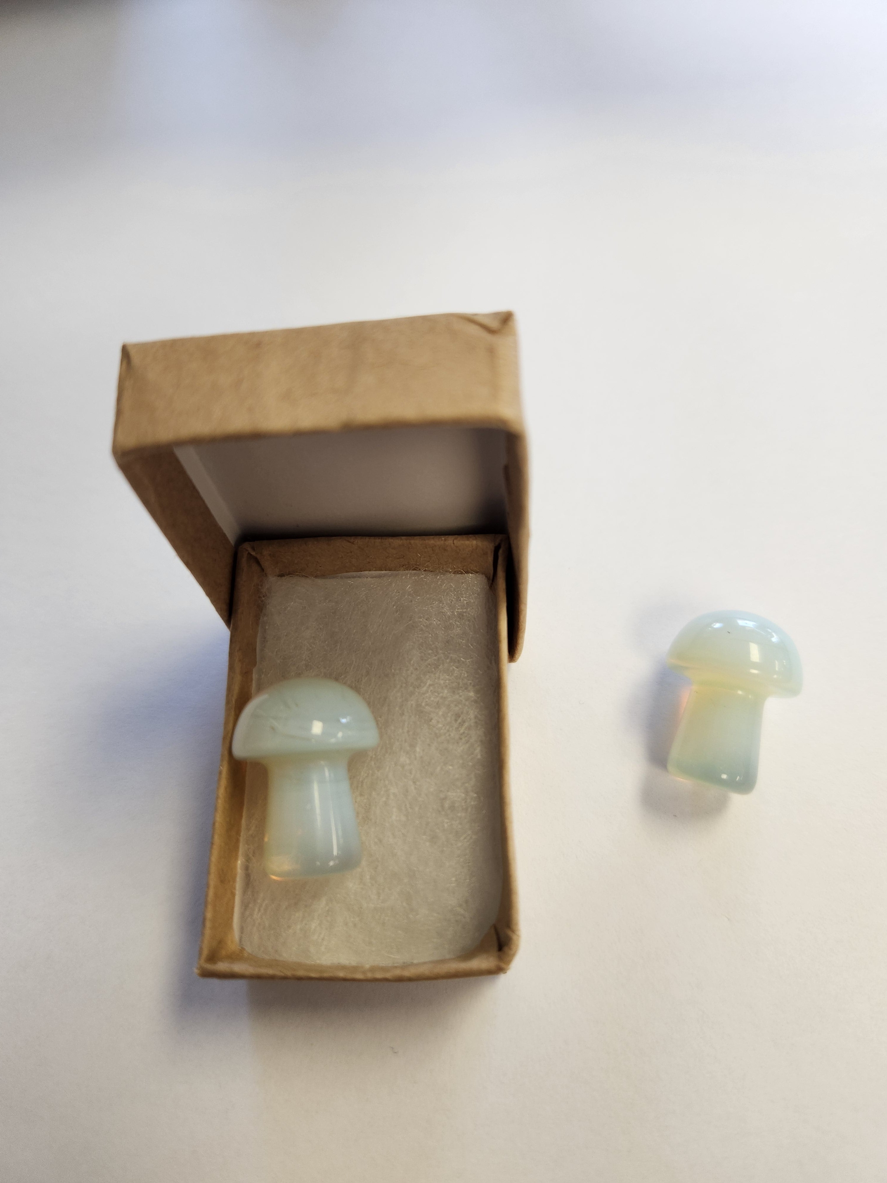 Mushroom & Heart Crystals