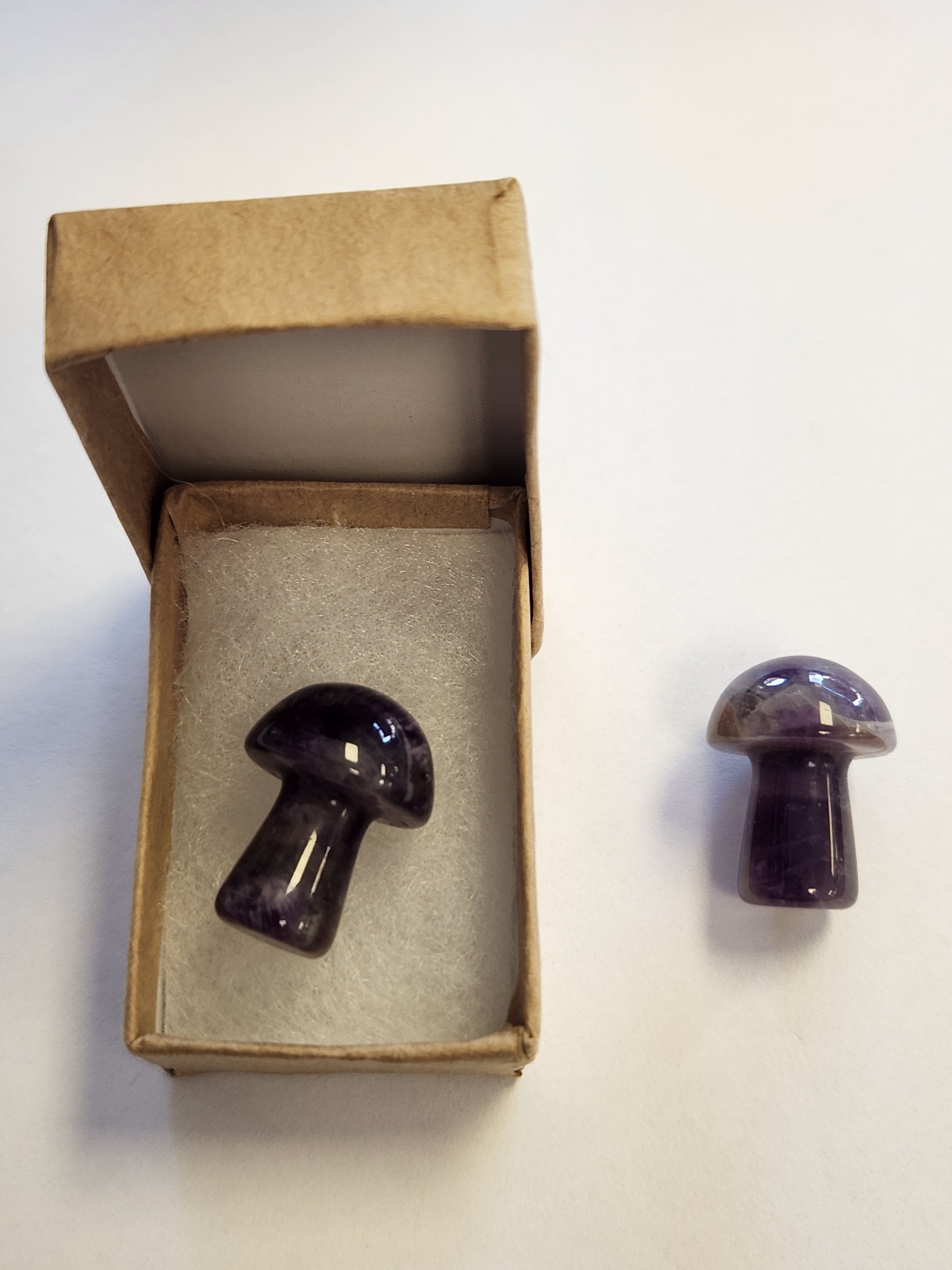 Mushroom & Heart Crystals