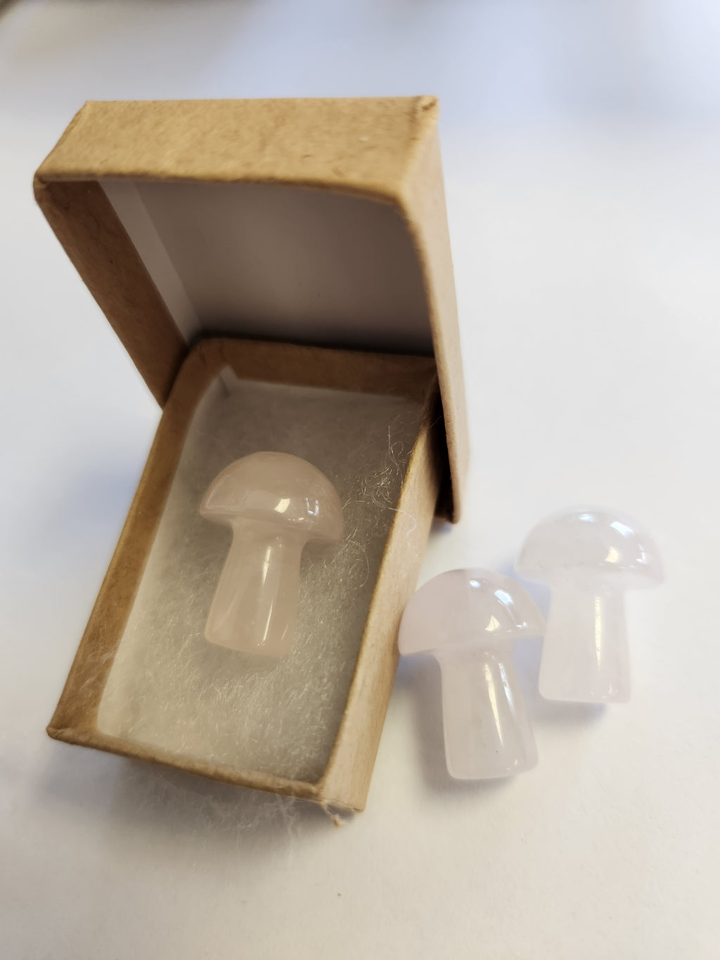 Mushroom & Heart Crystals