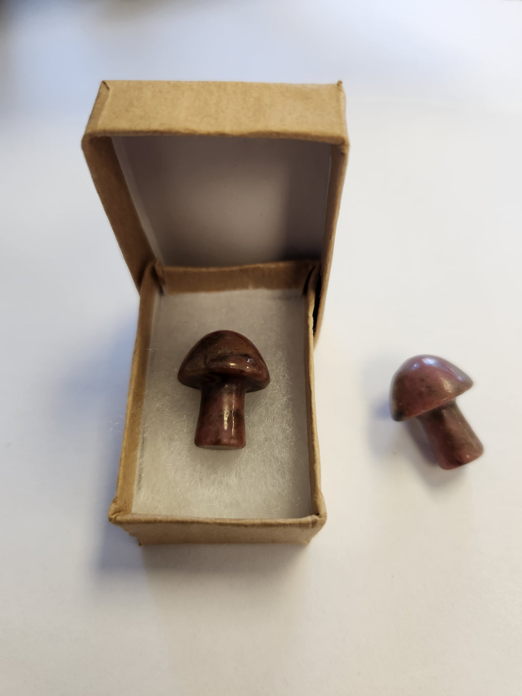 Mushroom & Heart Crystals