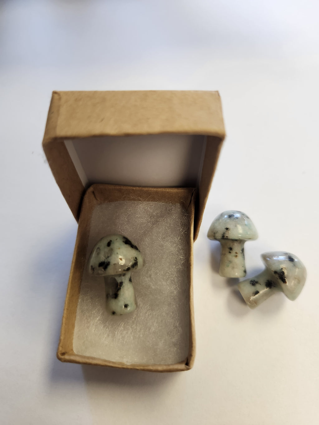 Mushroom & Heart Crystals