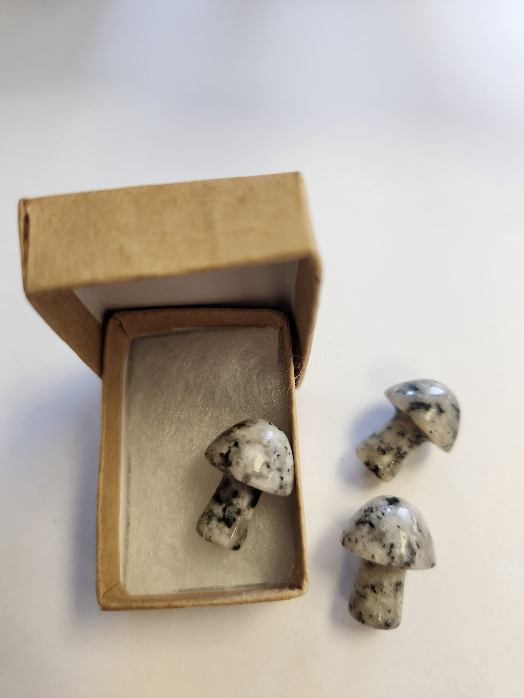 Mushroom & Heart Crystals