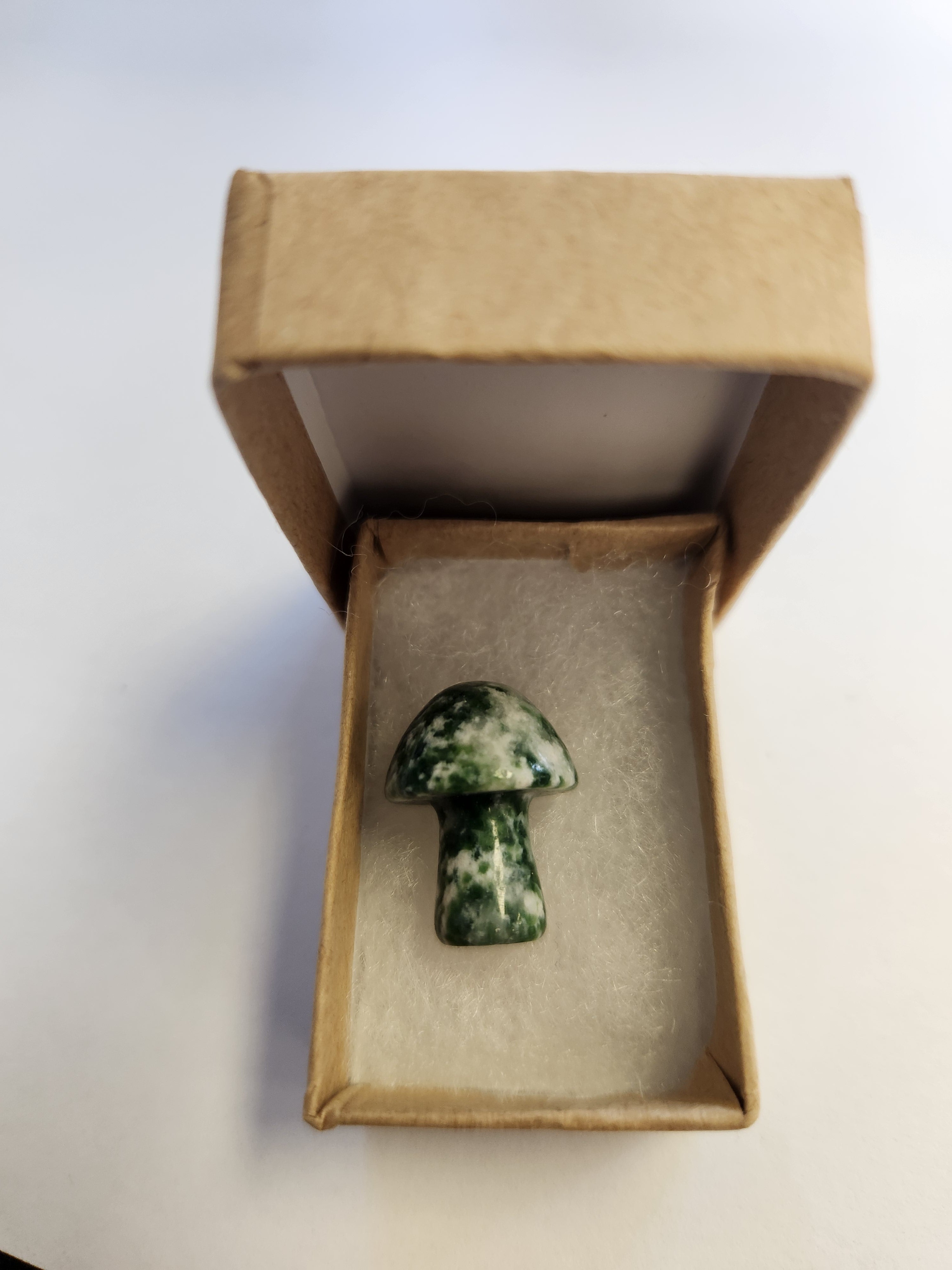 Mushroom & Heart Crystals