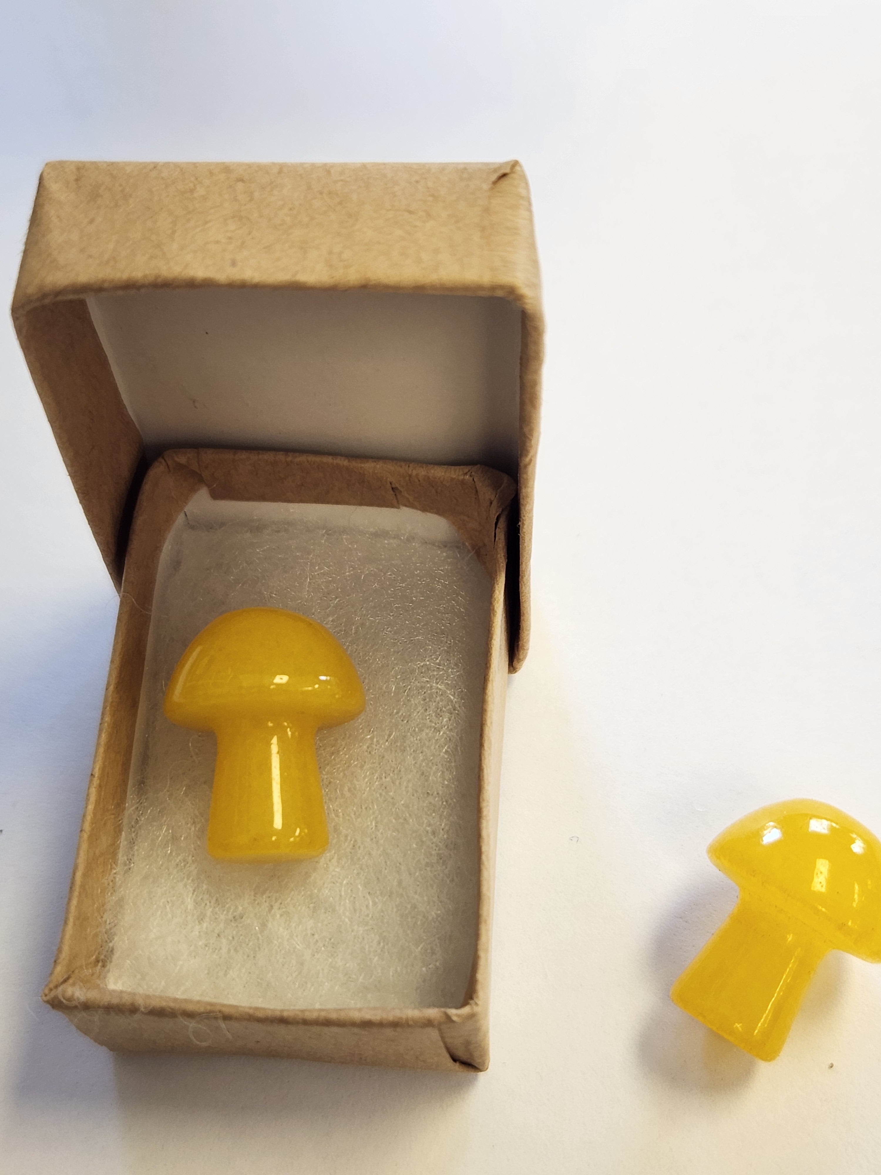 Mushroom & Heart Crystals