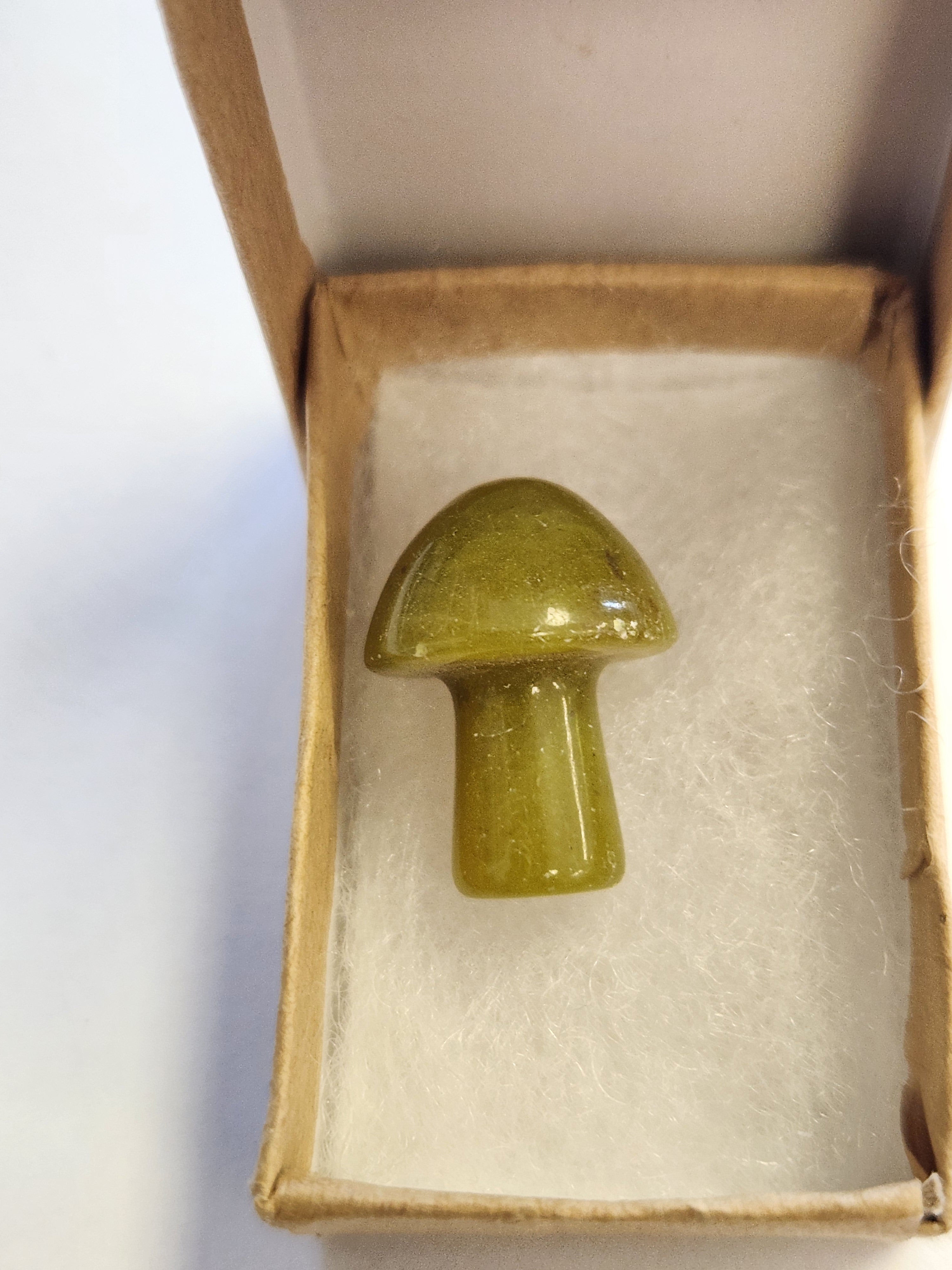 Mushroom & Heart Crystals