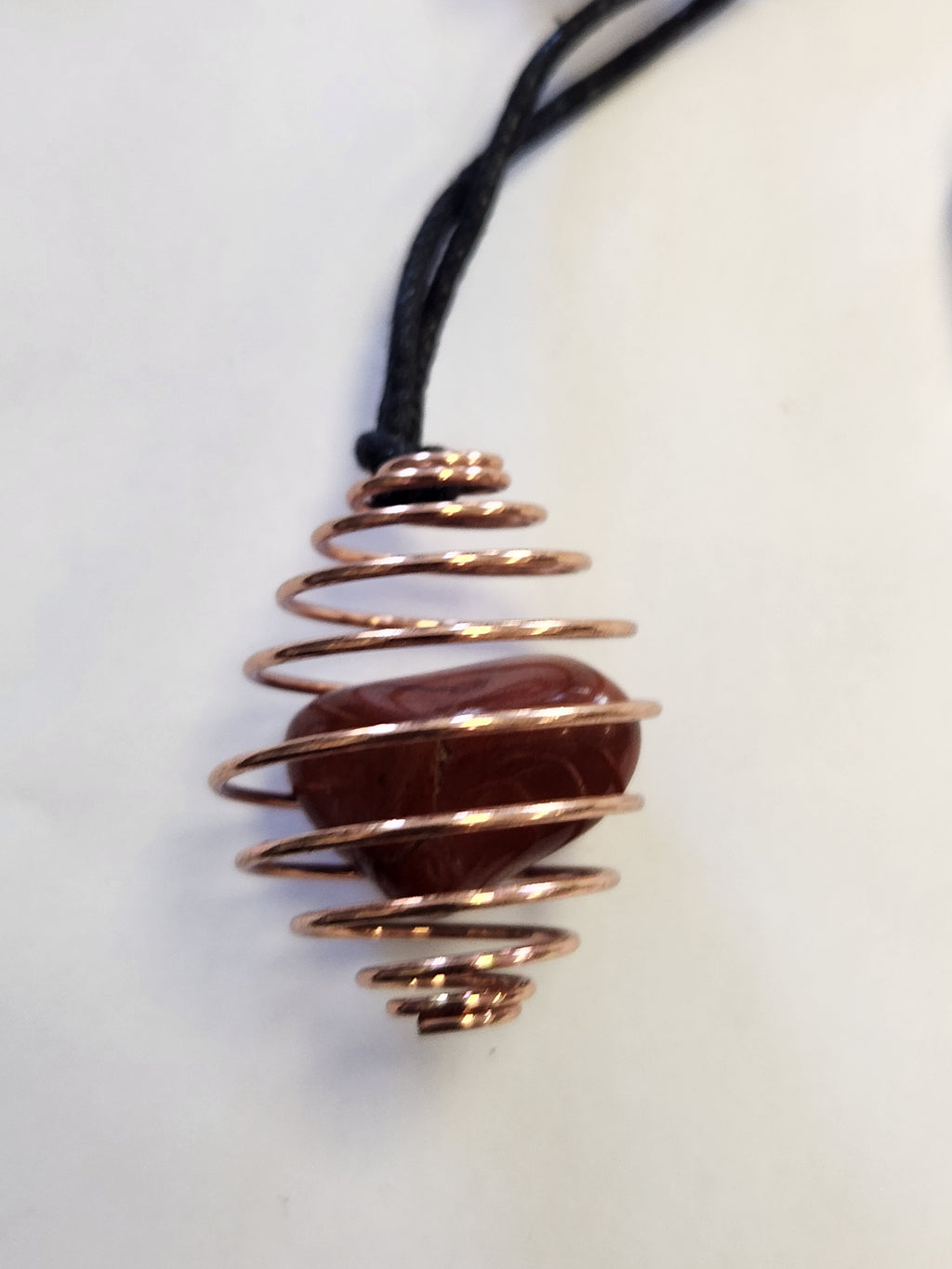 Crystal cage necklace