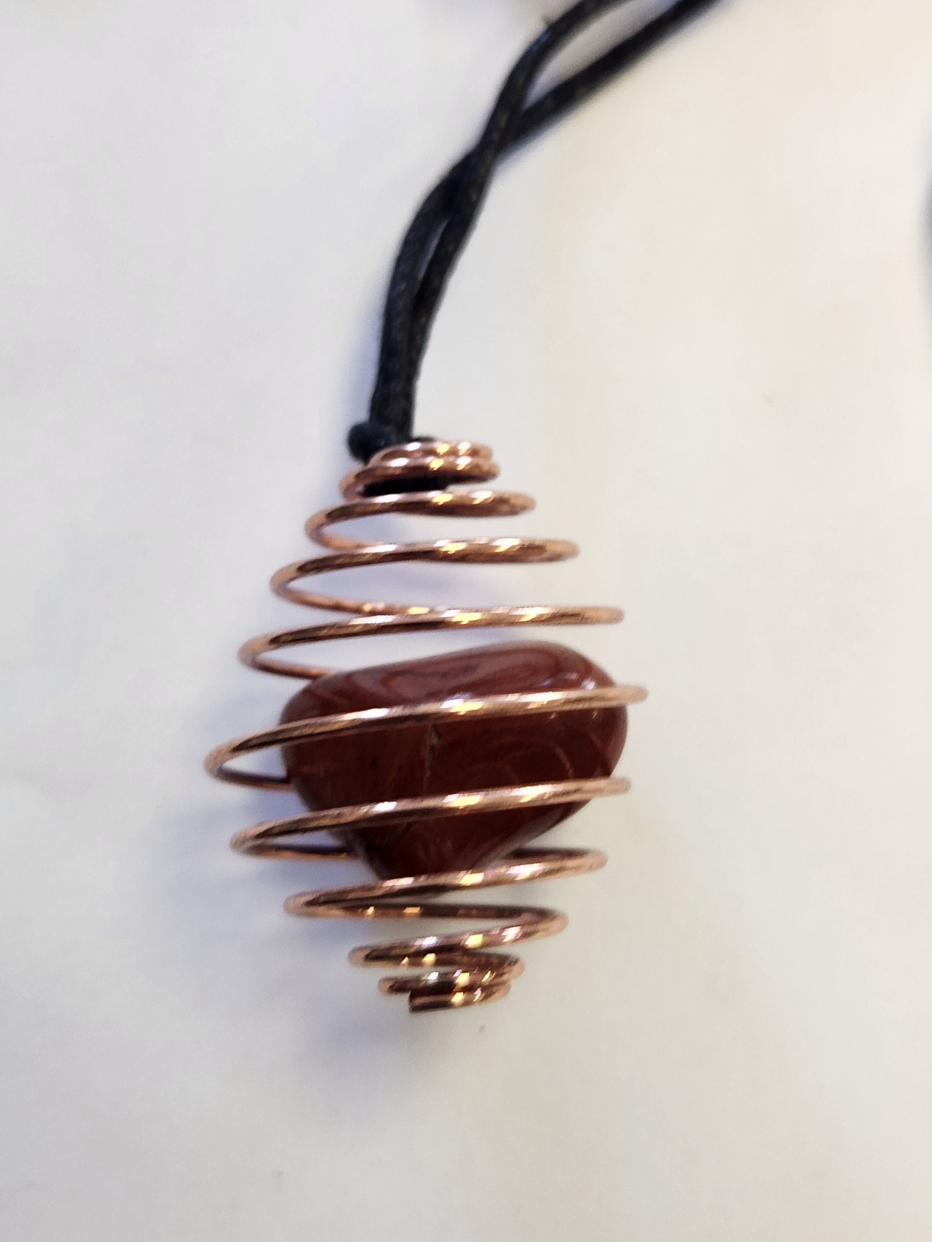 Crystal cage necklace