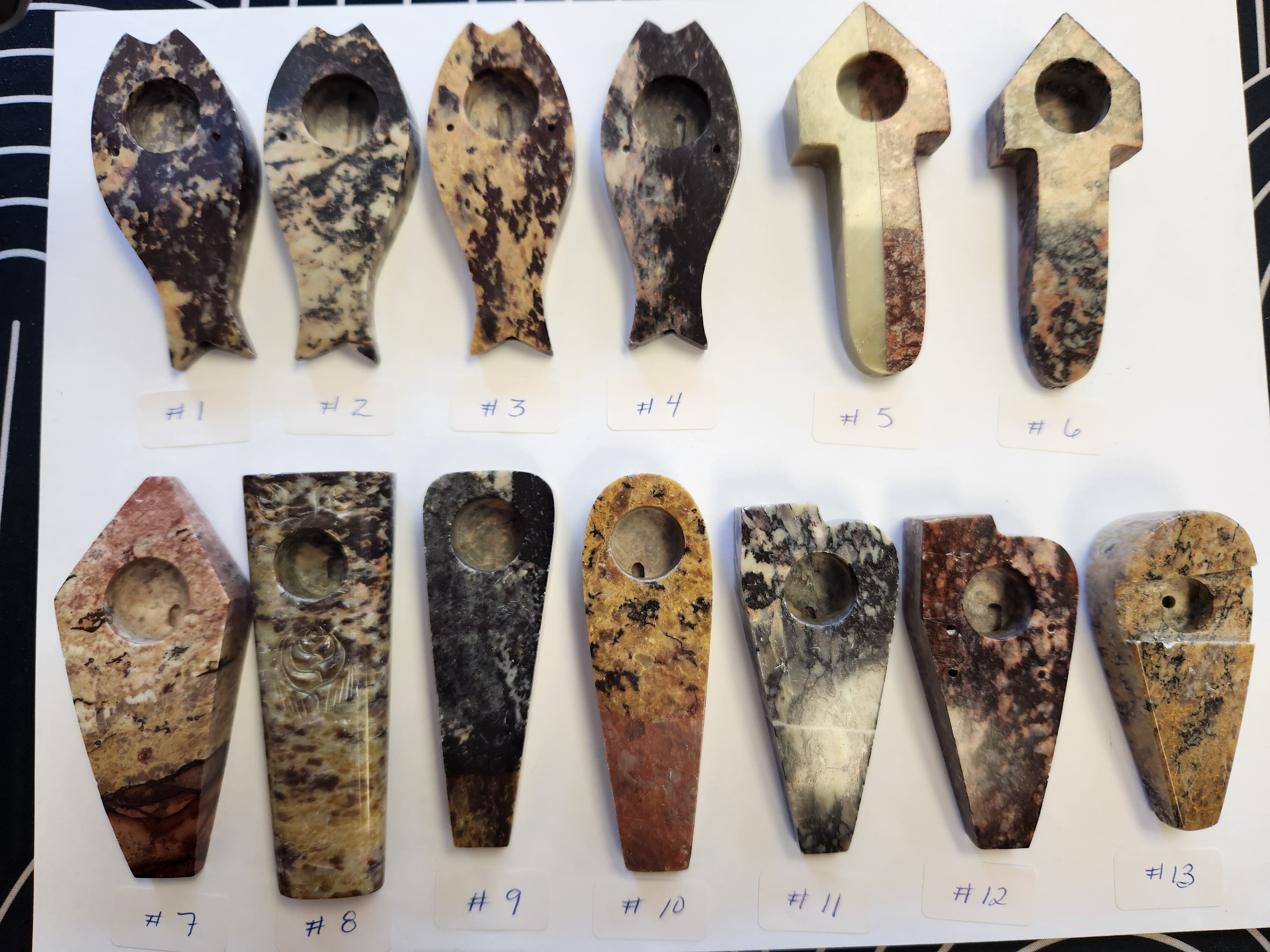 Stone pipes