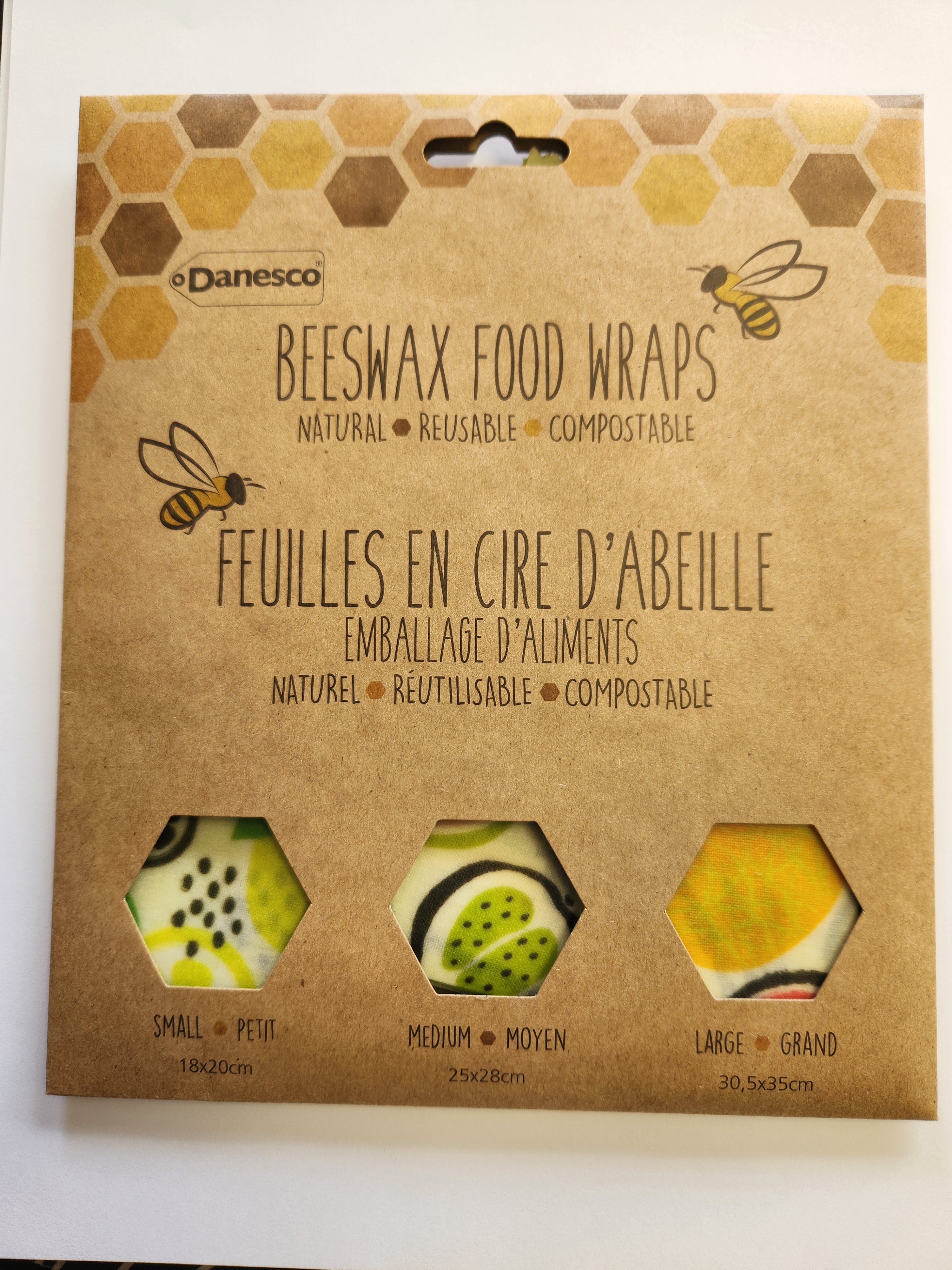 Beeswax food wraps.