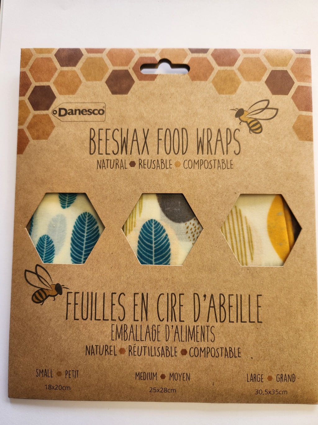 Beeswax food wraps.