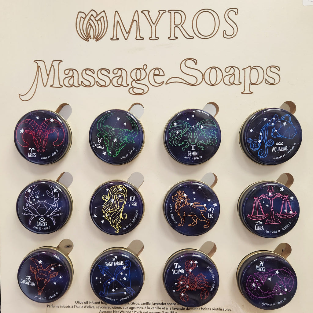 MYROS massage soaps