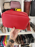 Cross body box purse