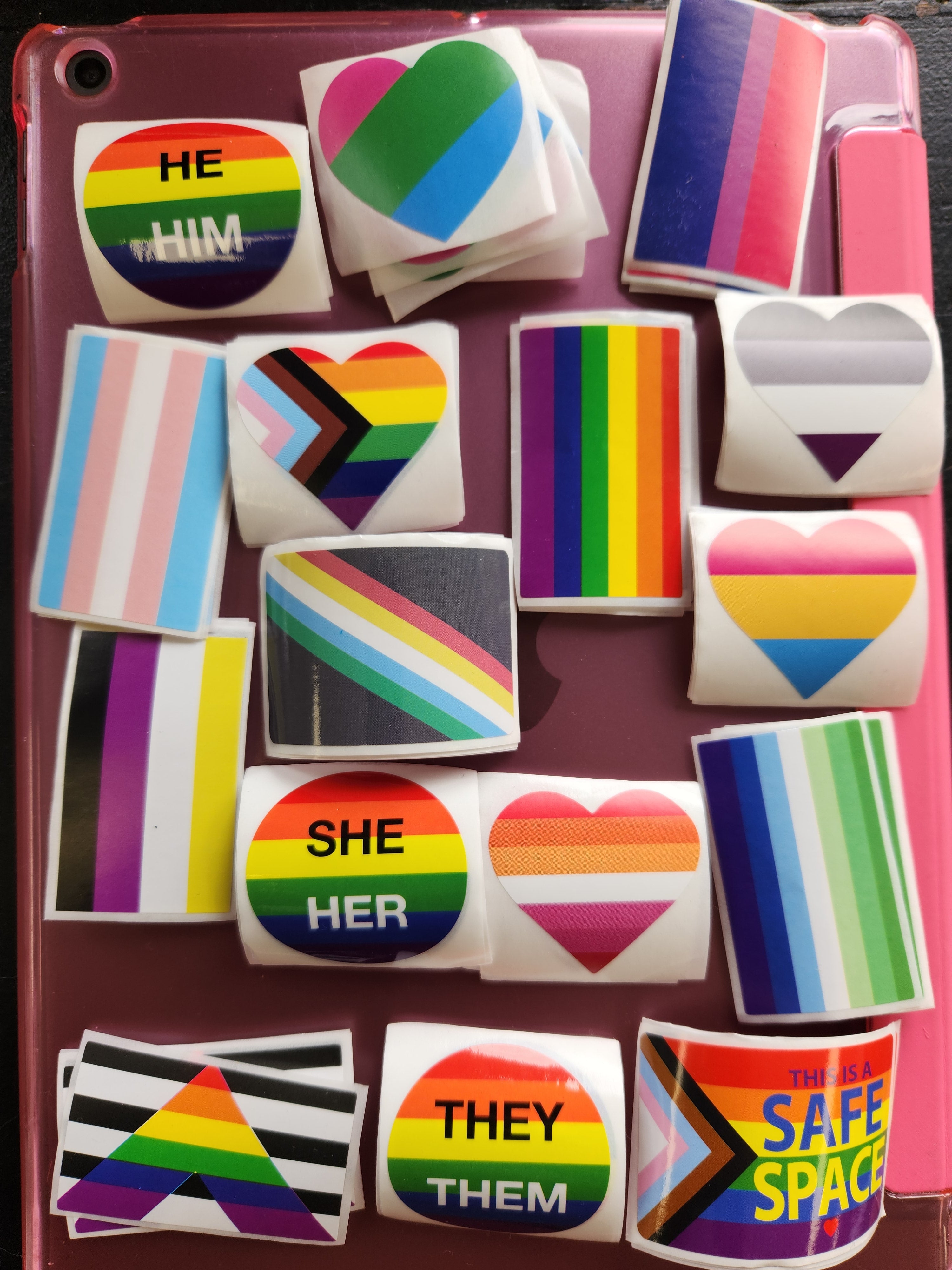 Pride flags sticker pack!