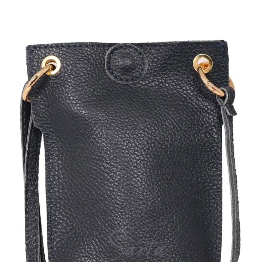 Leather purse.