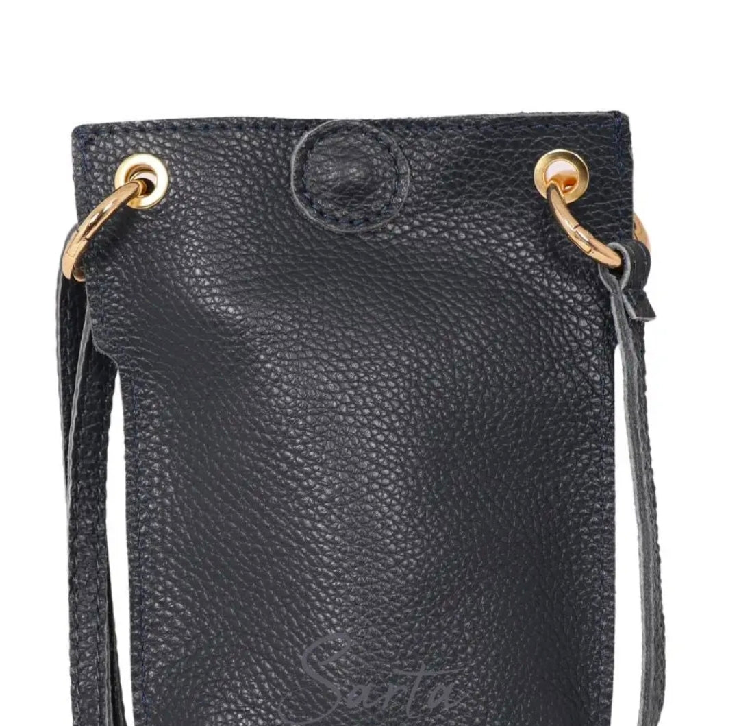 Leather purse.