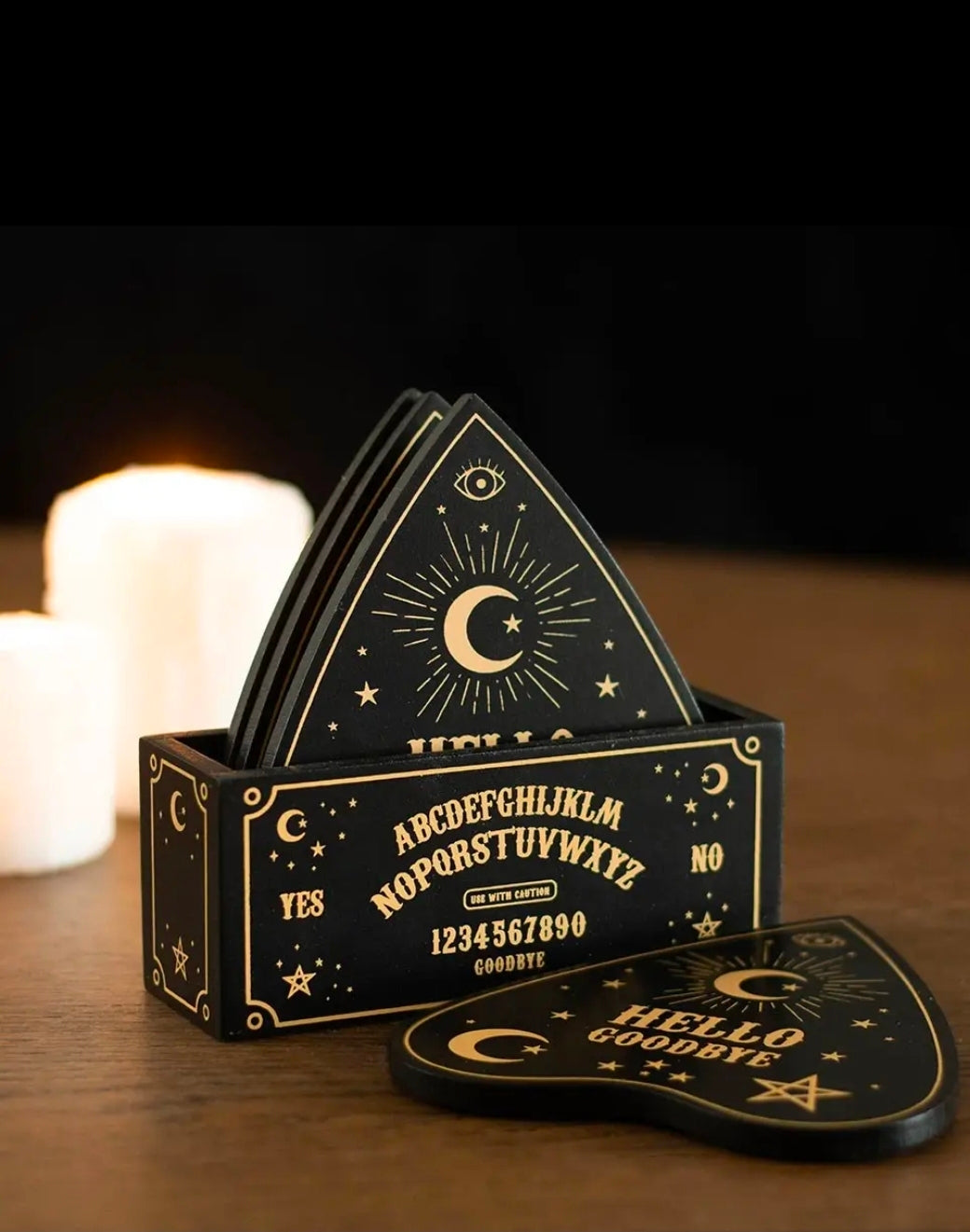 Ouija Board coasters
