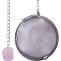 Crystal tea strainer
