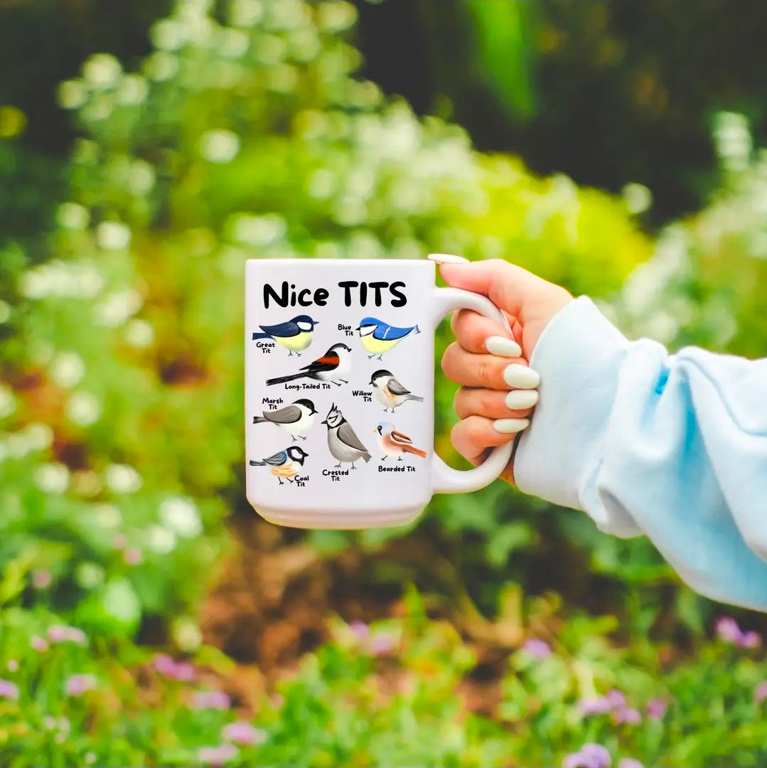 Sassy Bird mugs