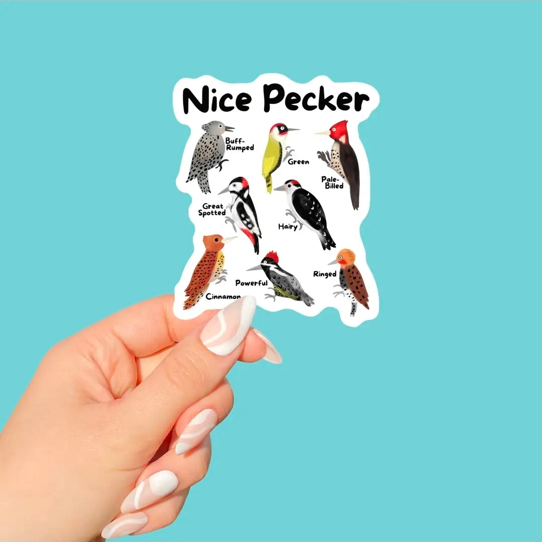Sassy bird stickers