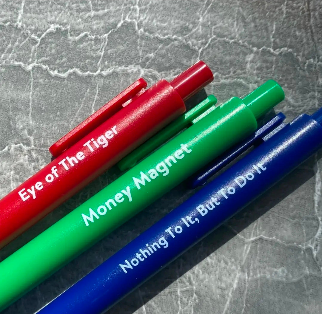 Please notes pen trio
