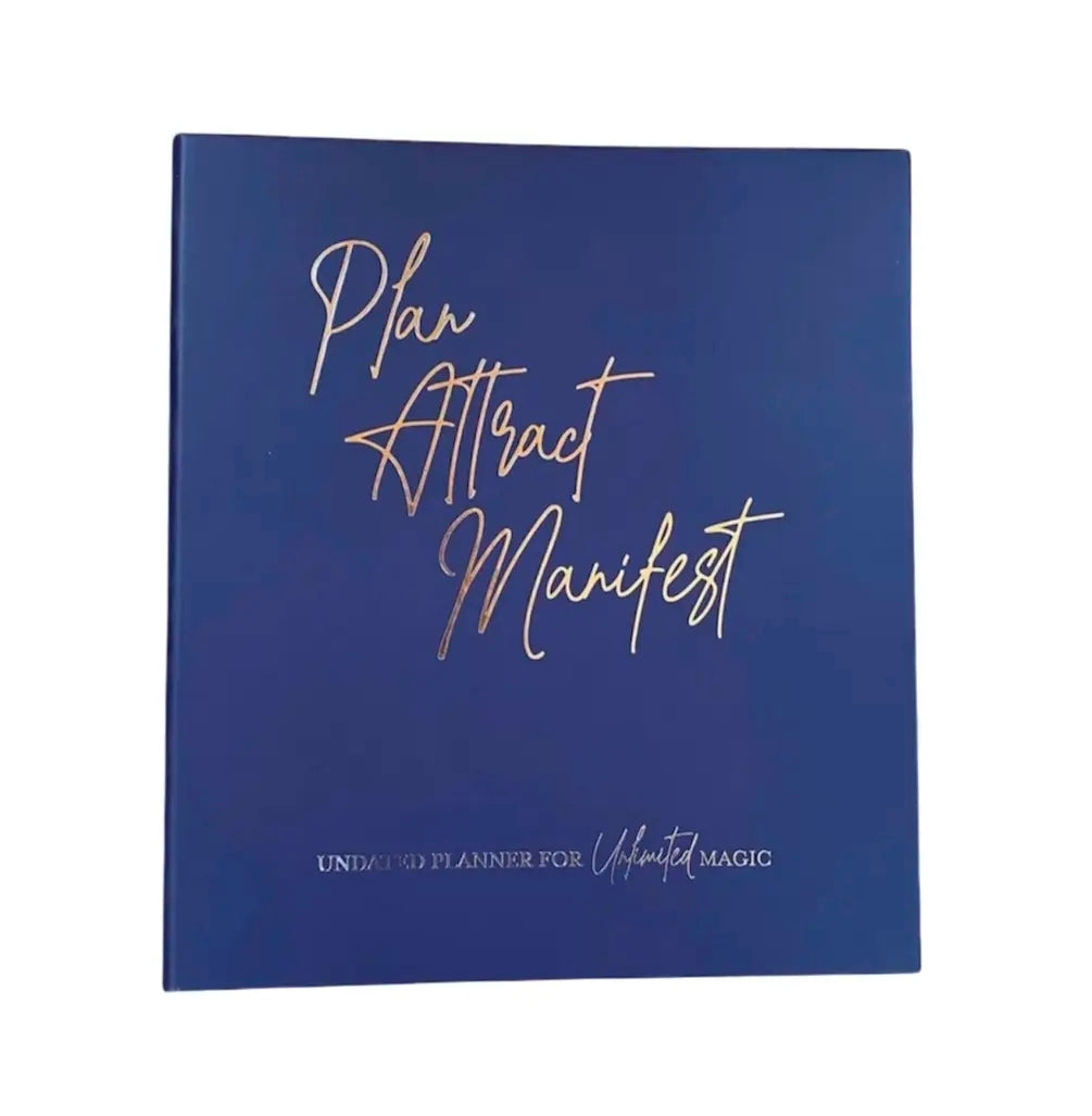 Please notes planner.  Plan, attract & manifest