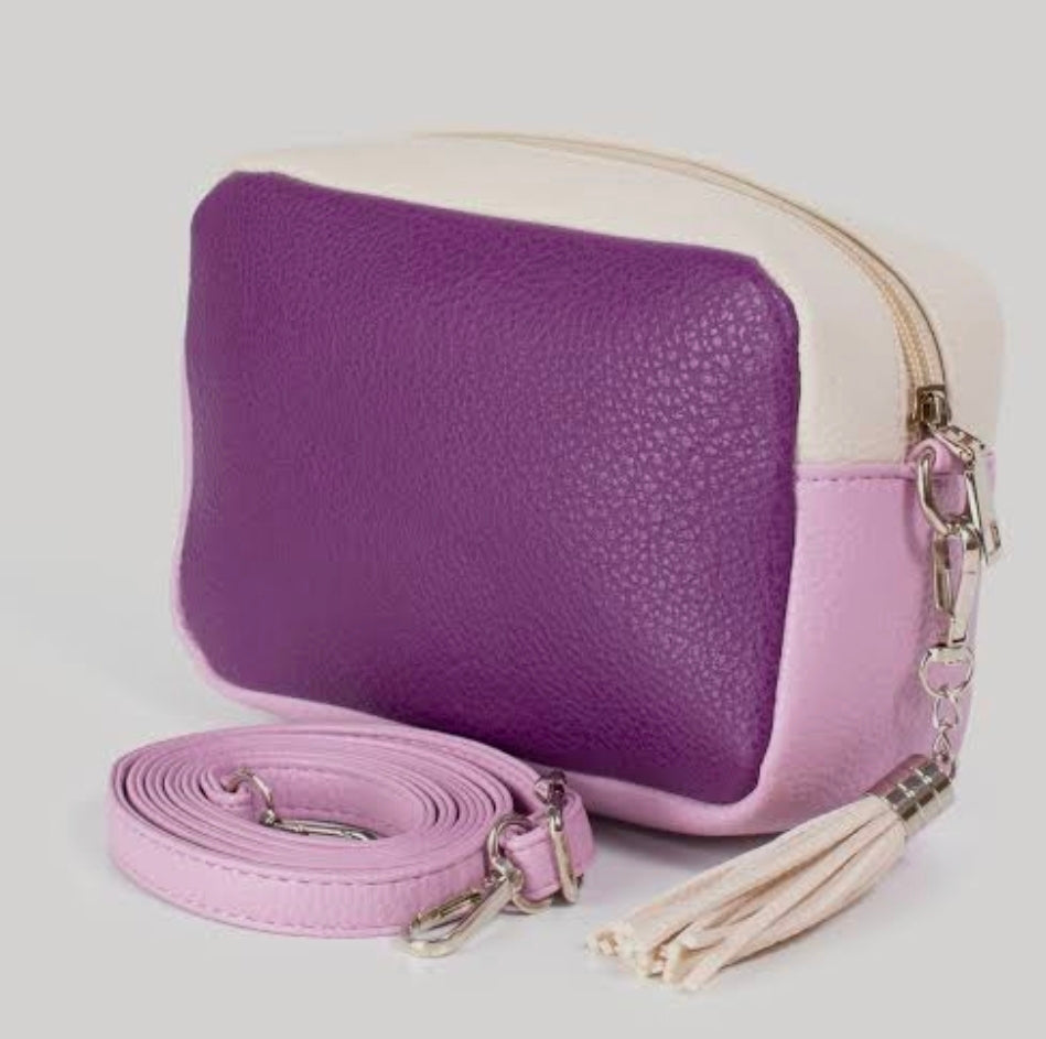 Cross body box purse