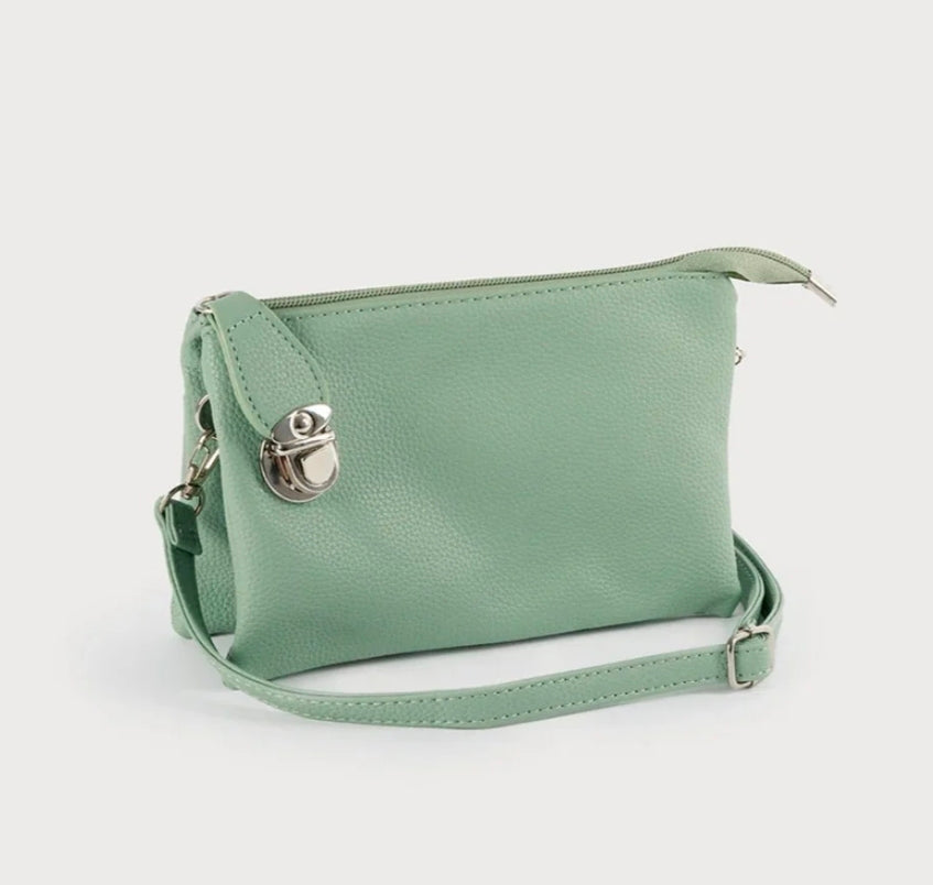 Cross-body purse/wristlet