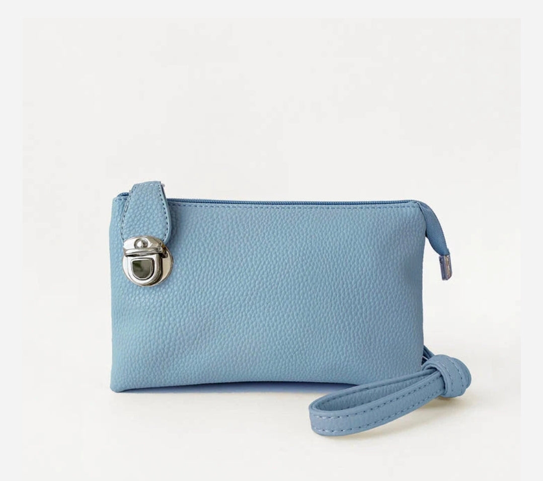 Cross-body purse/wristlet