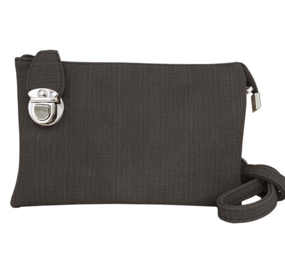 Cross-body purse/wristlet