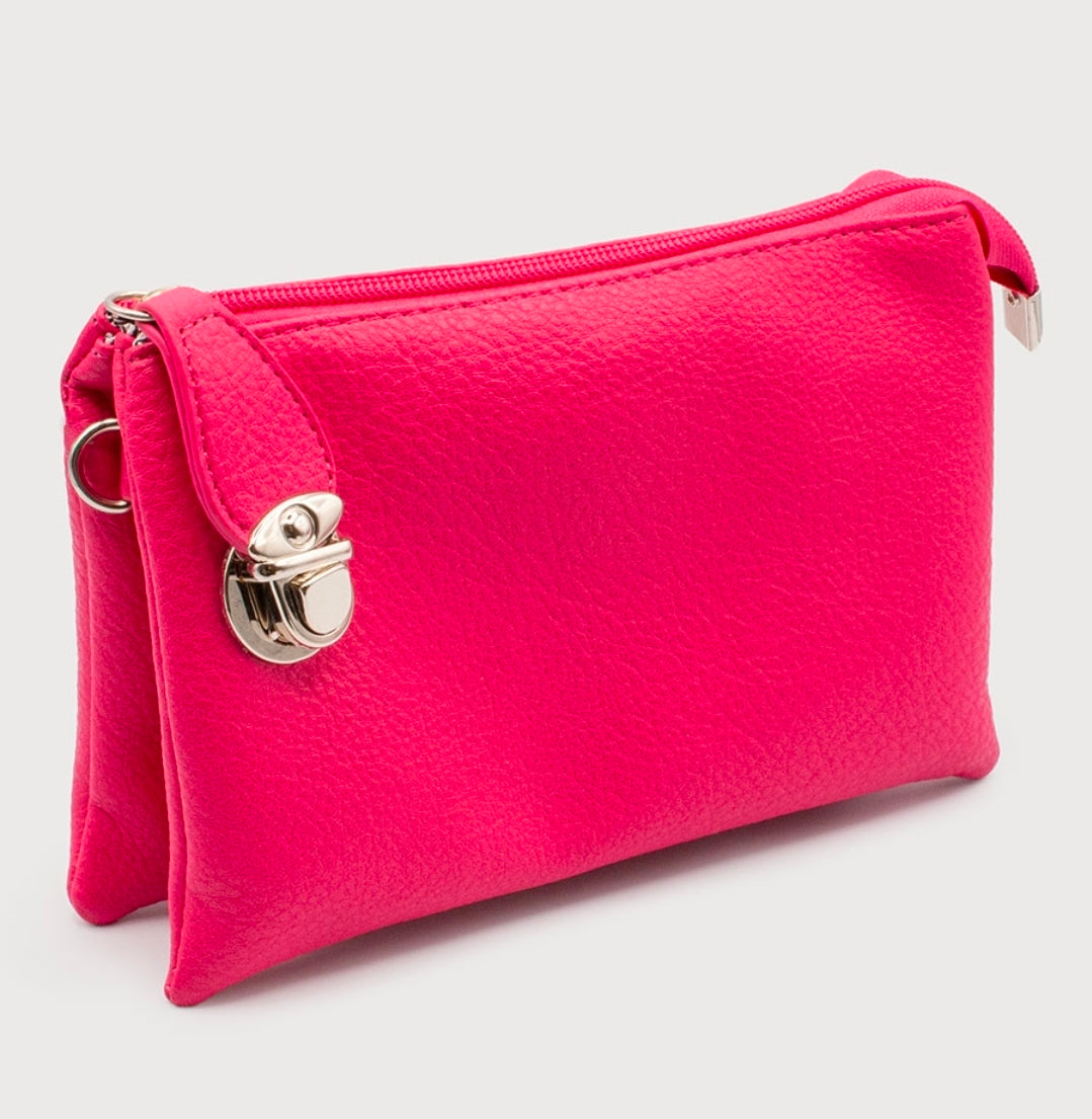 Cross-body purse/wristlet