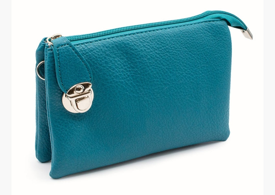 Cross-body purse/wristlet