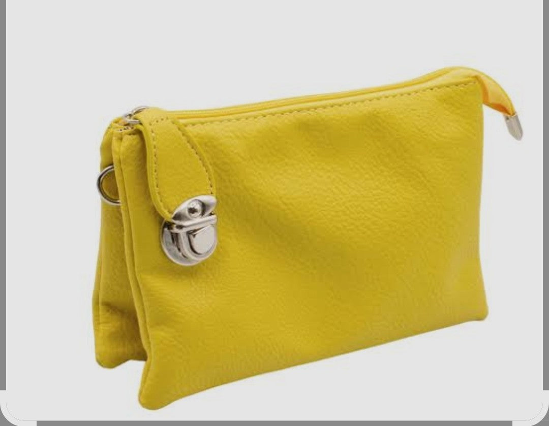 Cross-body purse/wristlet