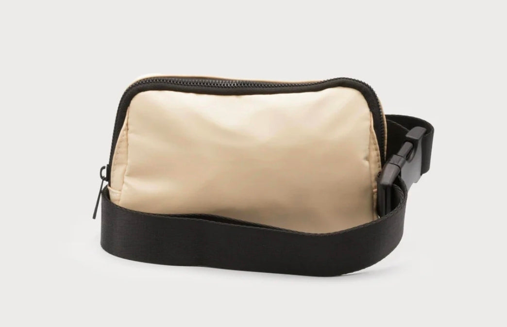Cross-body belt bags.