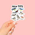 Sassy bird stickers